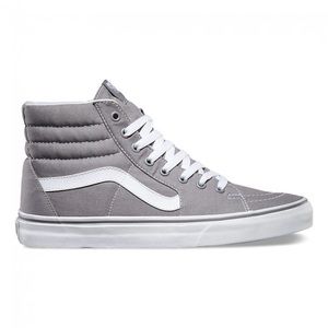 Gray High Top Vans Size 3.5 Men’s